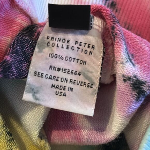 Prince Peter Collection Women’s Tie Dye Colorful Drawstring Joggers - Size S - Picture 7 of 7